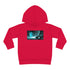 Mystical Moon Toddler Pullover Fleece Hoodie