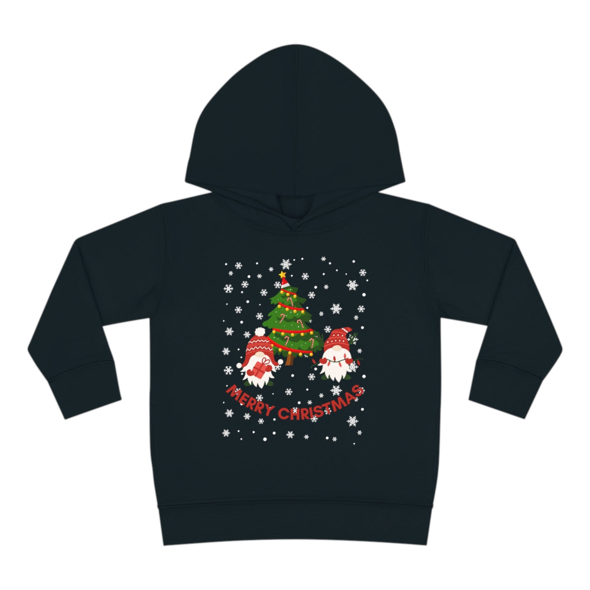 Merry & Bright Holidays ChristmasToddler Pullover Fleece Hoodie