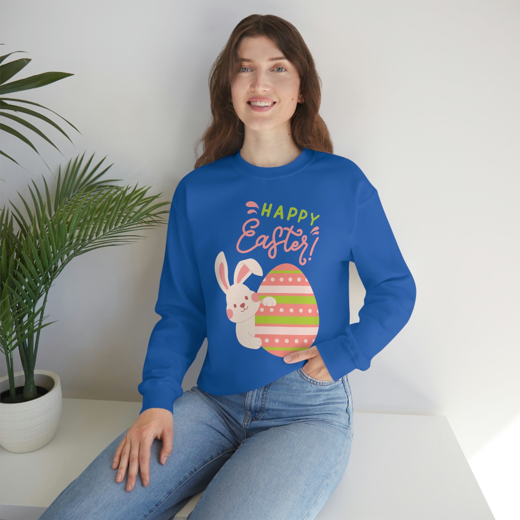 Easter Egg Unisex Heavy Blend™ Crewneck Sweatshirt