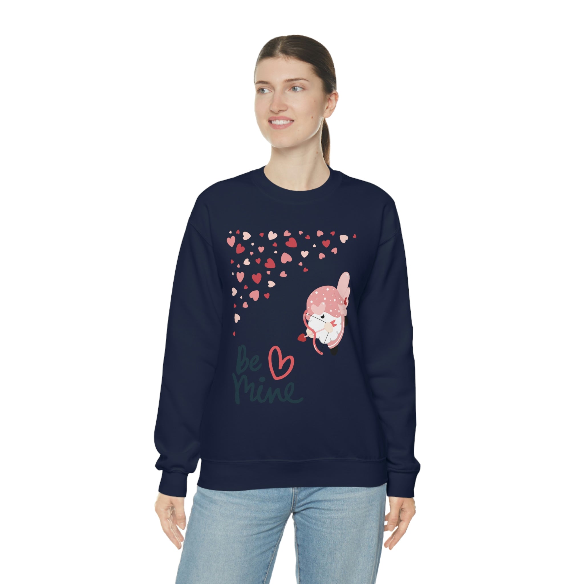 Be Mine Gnome!! Unisex Heavy Blend™ Crewneck Sweatshirt