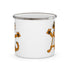 Tigers Enamel Camping Mug