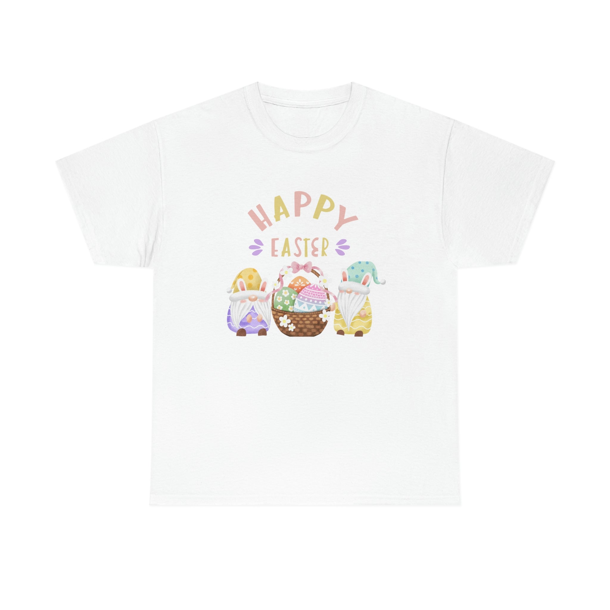 Happy Easter Gnome Unisex Heavy Cotton Tee