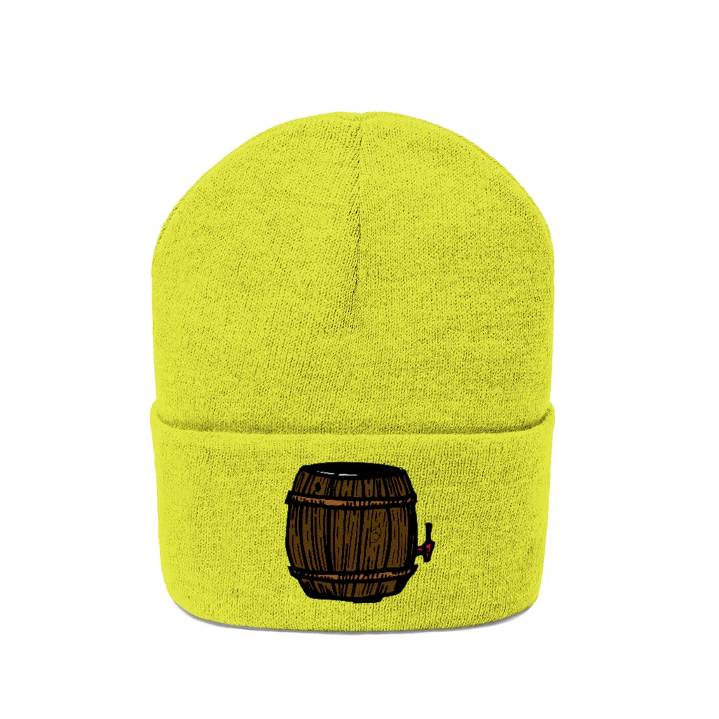 Keg Barrel Knit Beanie