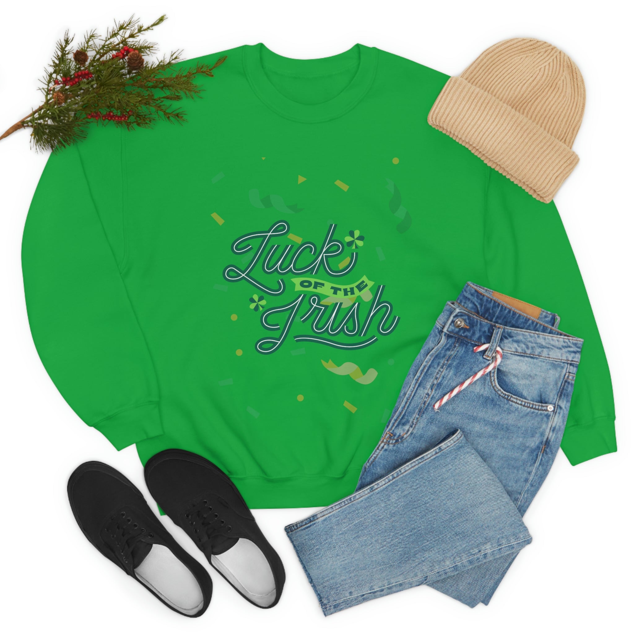 Luck Of The Irish Unisex Heavy Blend™ Crewneck Sweatshirt