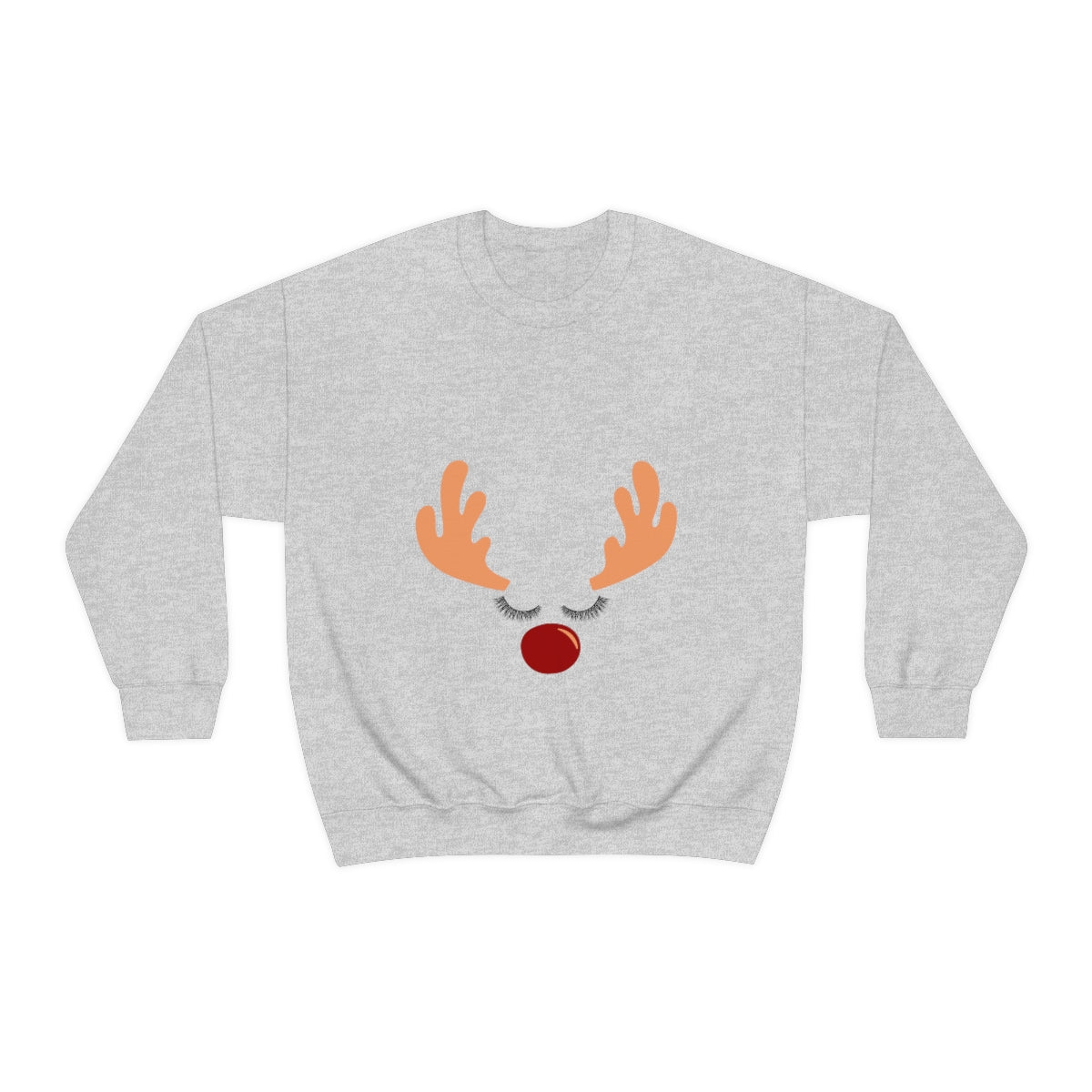 Reindeer Christmas Unisex Heavy Blend™ Crewneck Sweatshirt