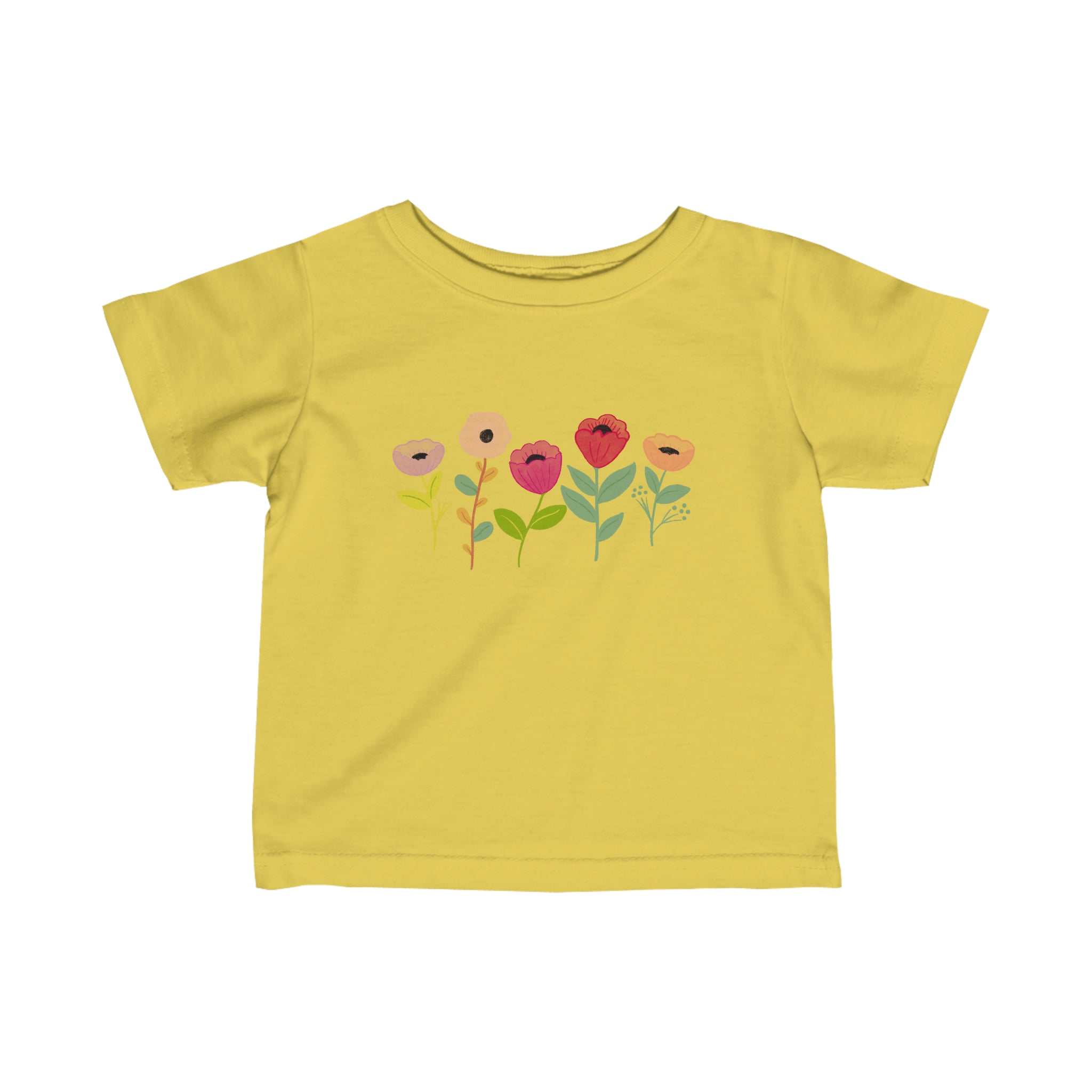 Spring Flowers Infant Fine Jersey Tee