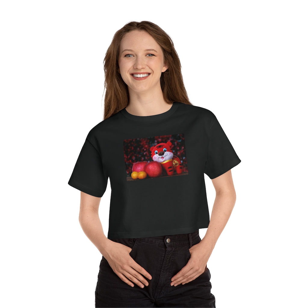 Tiger Girl Champion Women's Heritage Cropped T-Shirt