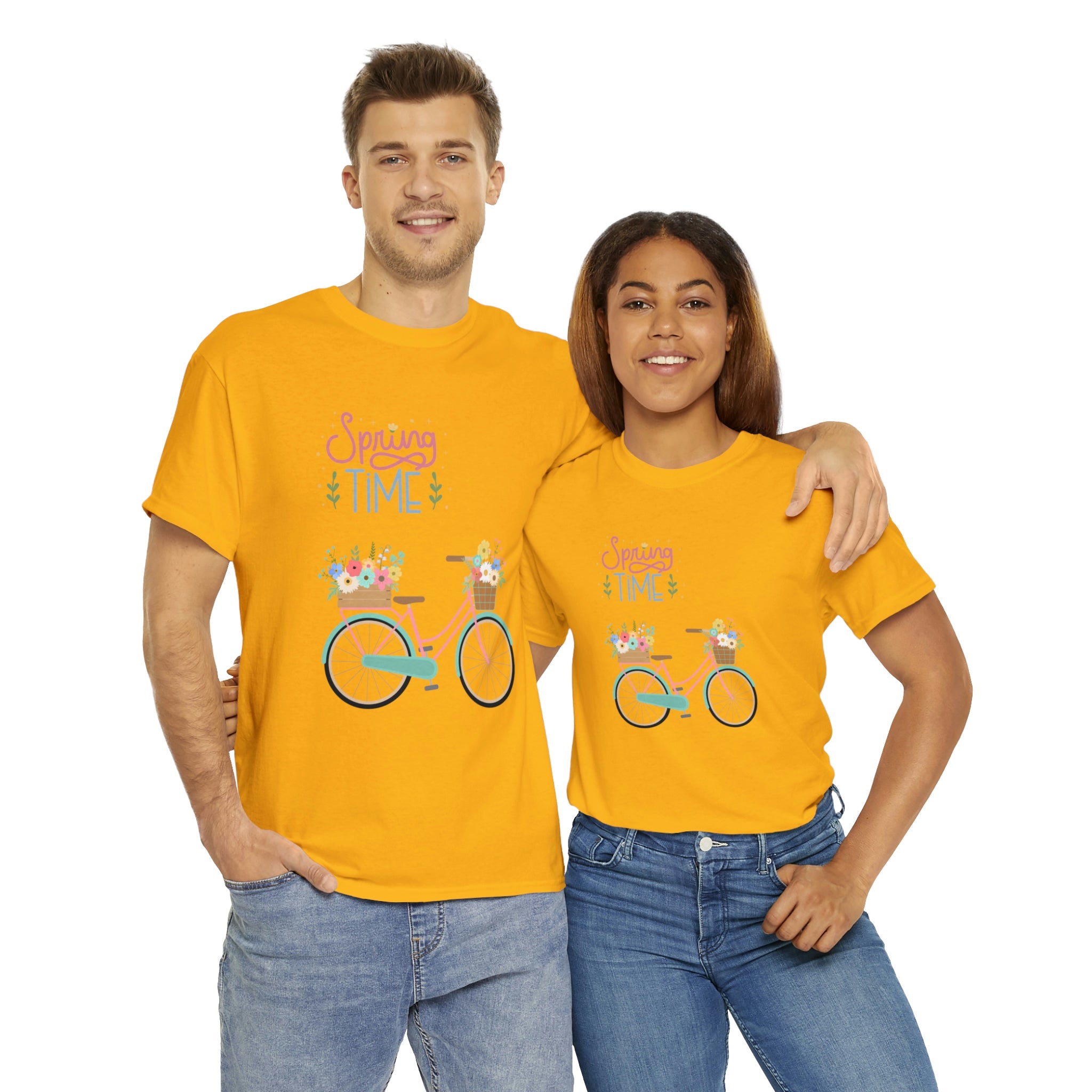 Spring Time Unisex Heavy Cotton Tee