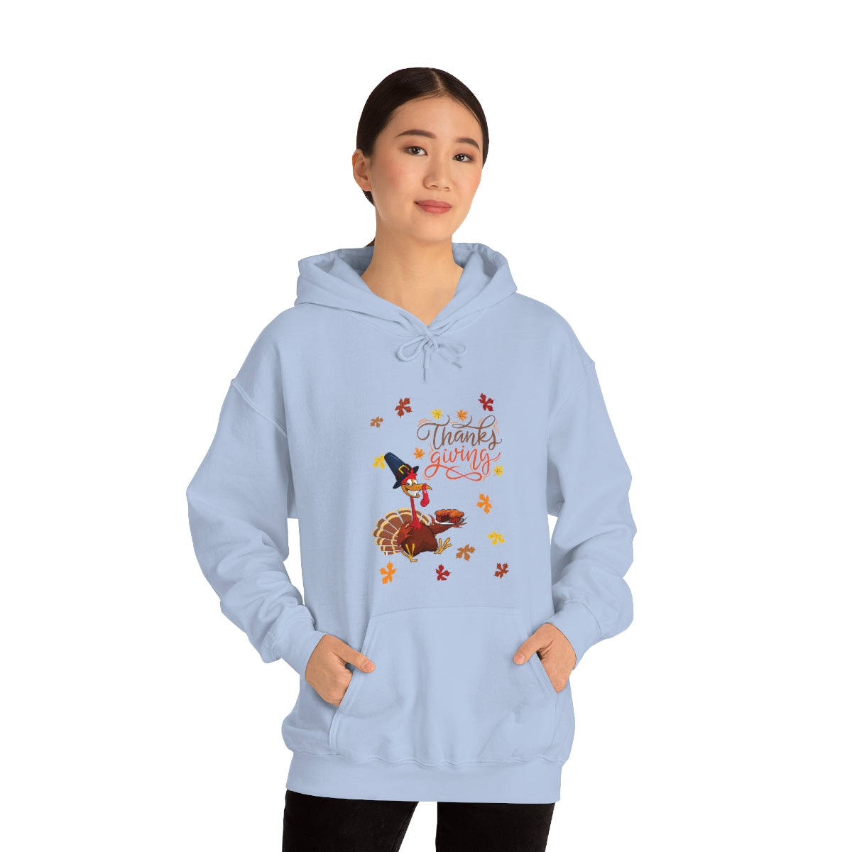 Thanksgiving Turkey Unisex Heavy Blend™ Hooded Sweatshirt
