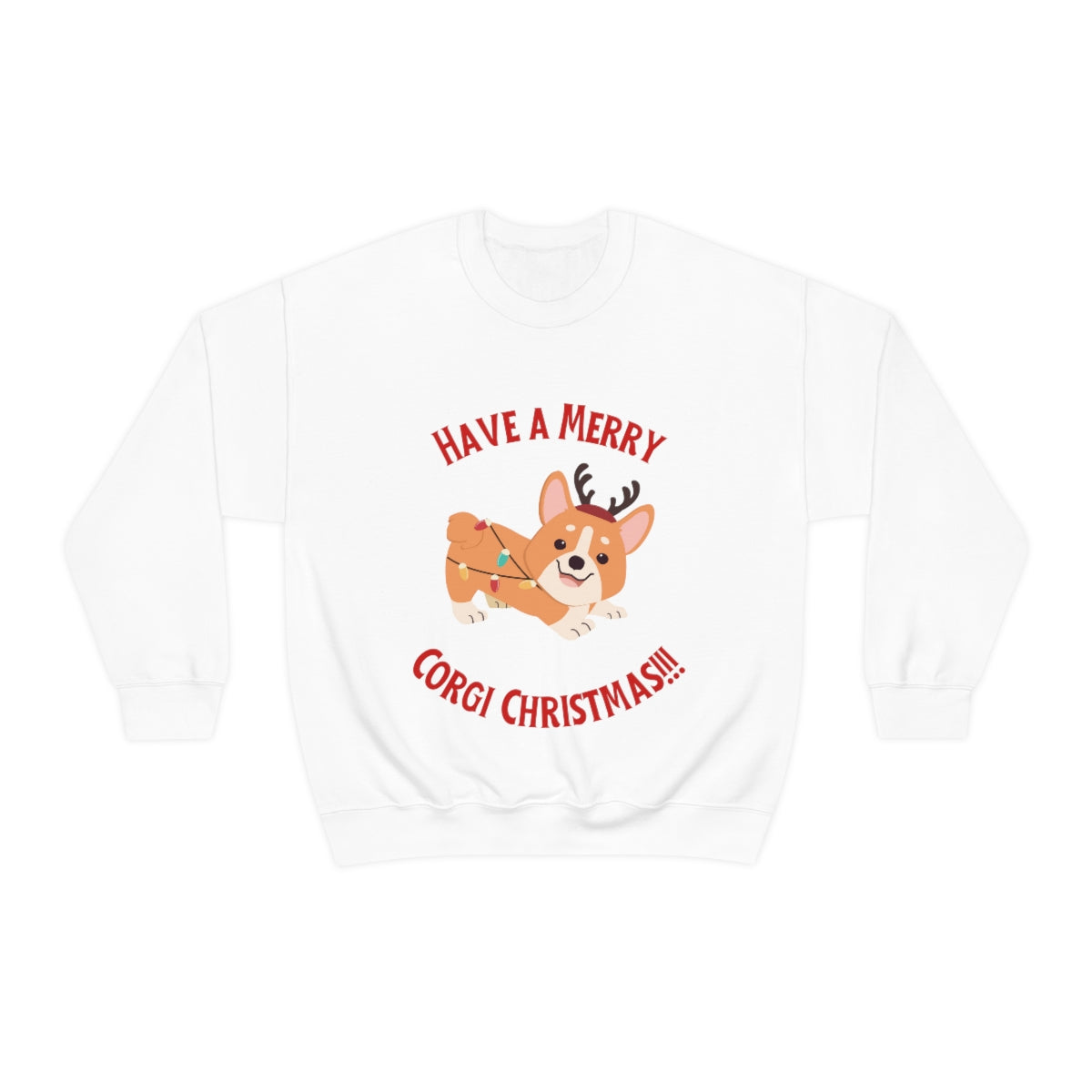 Have A Merry Corgi Christmas Unisex Heavy Blend™ Crewneck Sweatshirt