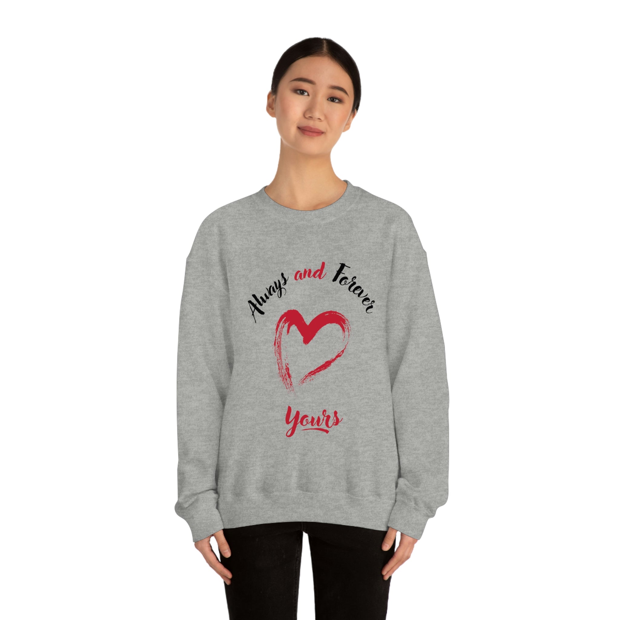 Always And Forever Yours Unisex Heavy Blend™ Crewneck Sweatshirt