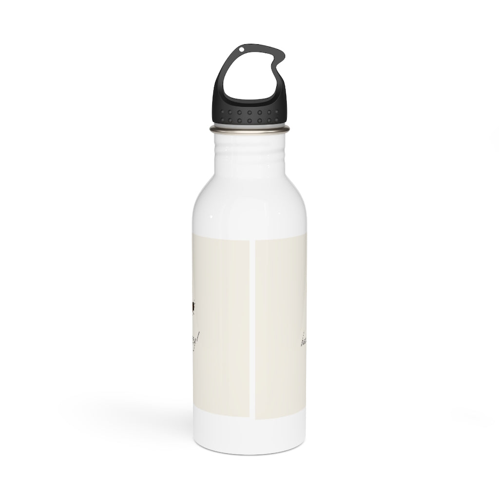 Bee Happy Stainless Steel Water Bottle