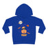 Pumpkin Cat Toddler Pullover Fleece Hoodie