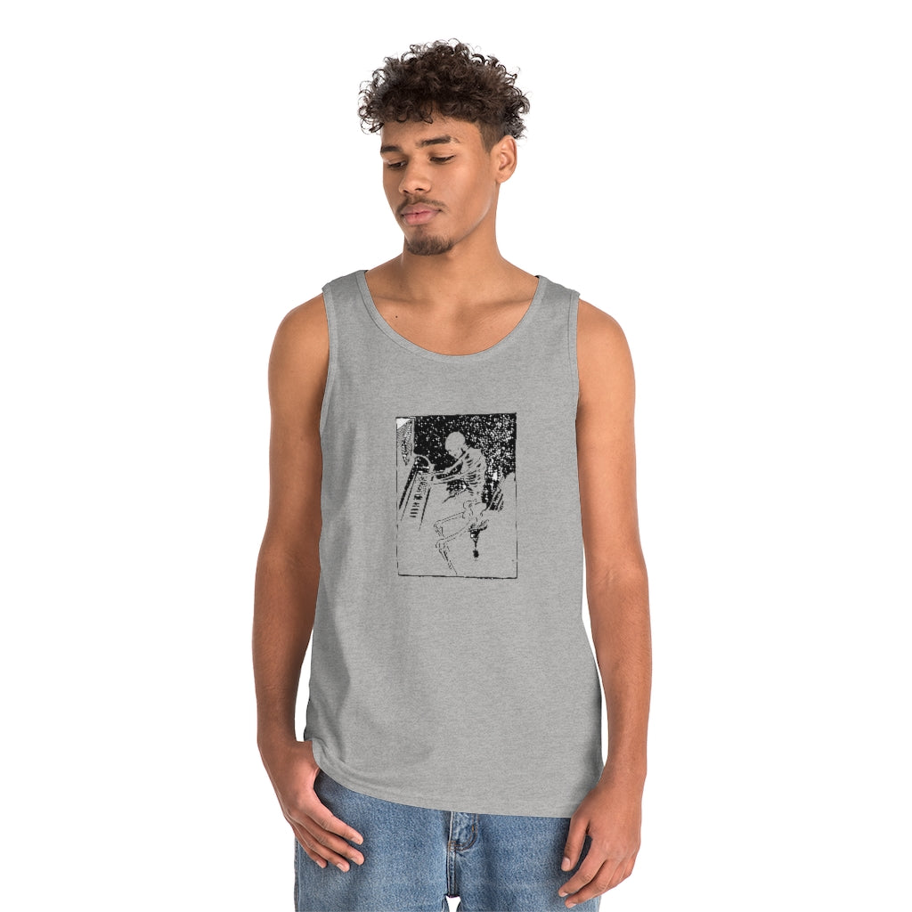 Piano Player Unisex Heavy Cotton Tank Top