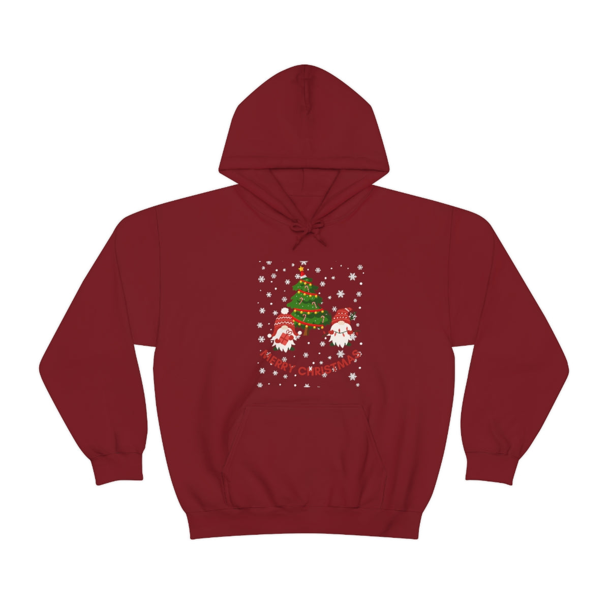 Merry & Bright Holidays Christmas Unisex Heavy Blend™ Hooded Sweatshirt