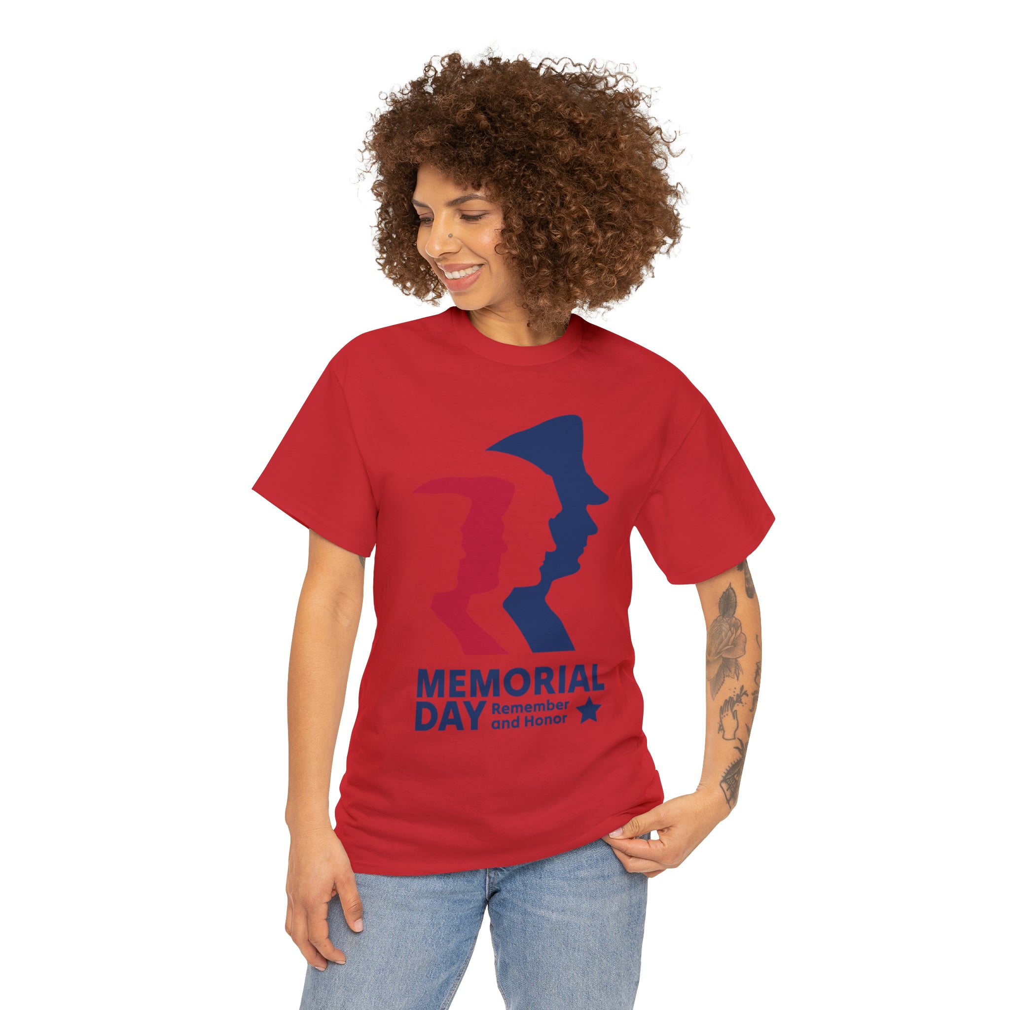Memorial Day Heroes Unisex Heavy Cotton Tee