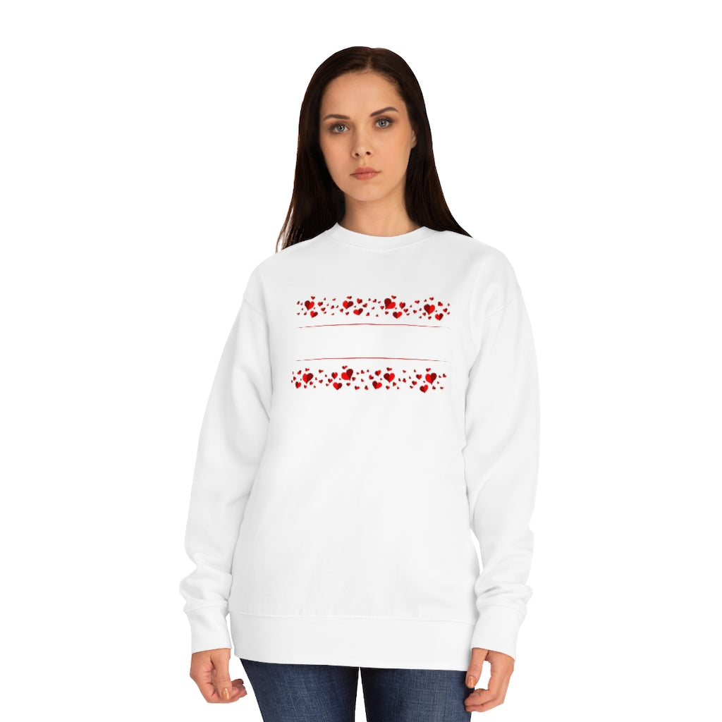 Happy Valentine's Day Unisex Crew Sweatshirt