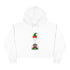 I'm The Cool Elf Crop Hoodie