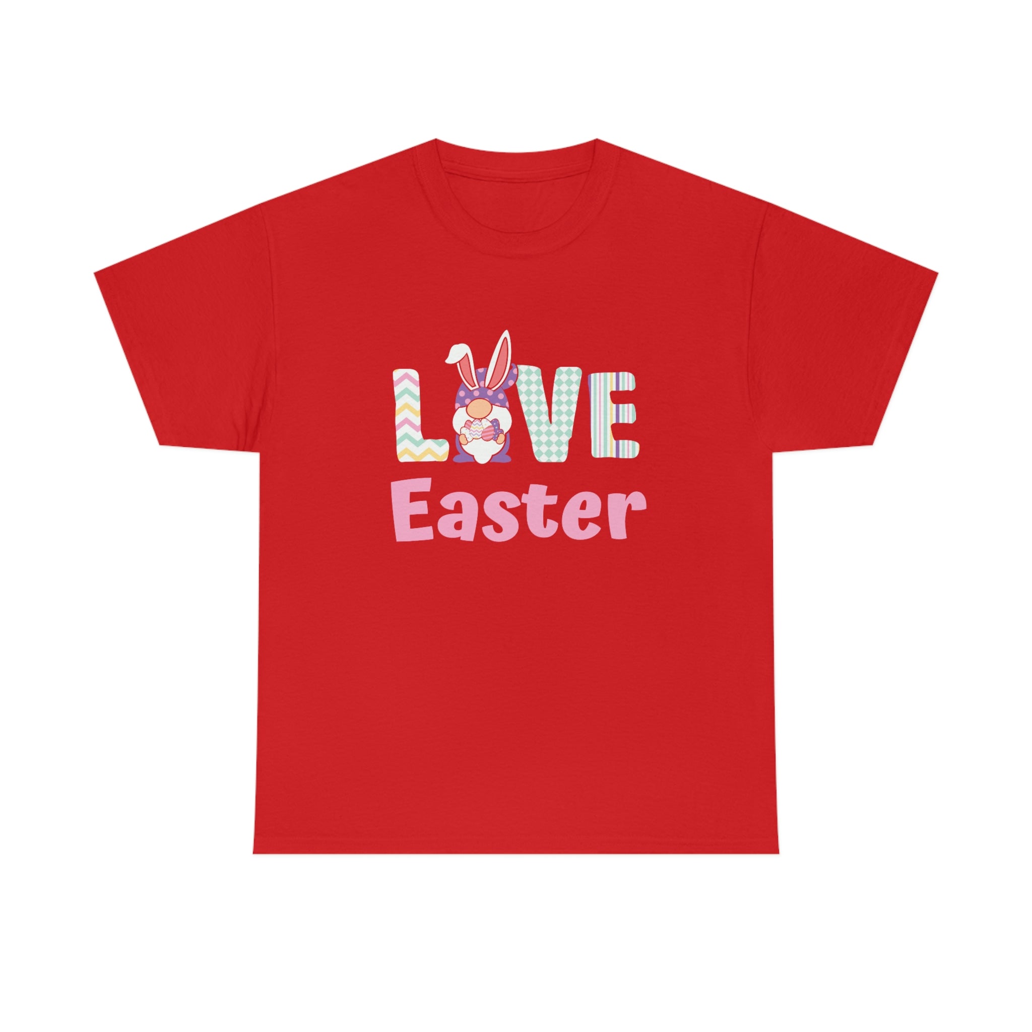 Gnome Love Easter Unisex Heavy Cotton Tee