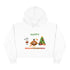 Happy Hallothanksmas Crop Hoodie