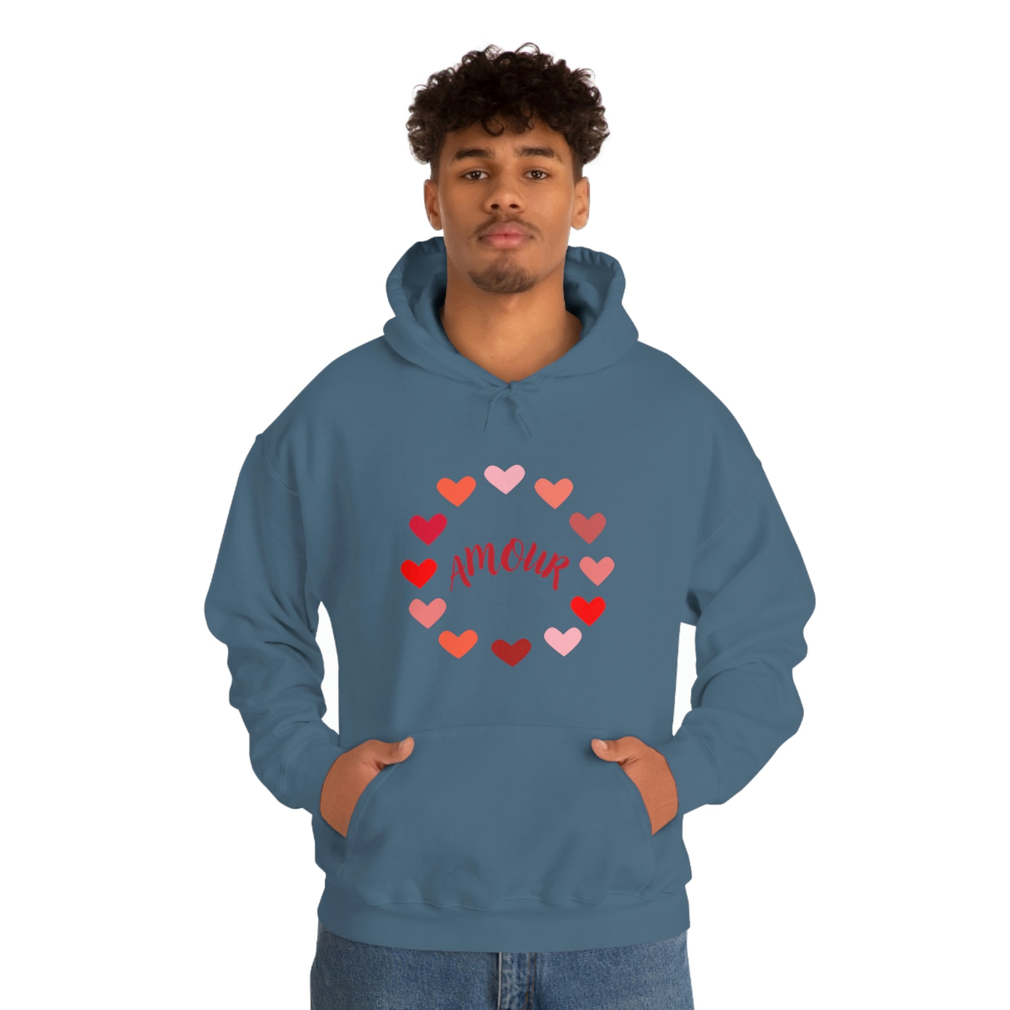 Amour Unisex Heavy Blend™ Hooded Sweatshirt