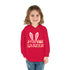 The Hoppy Easter Toddler Pullover Fleece Hoodie