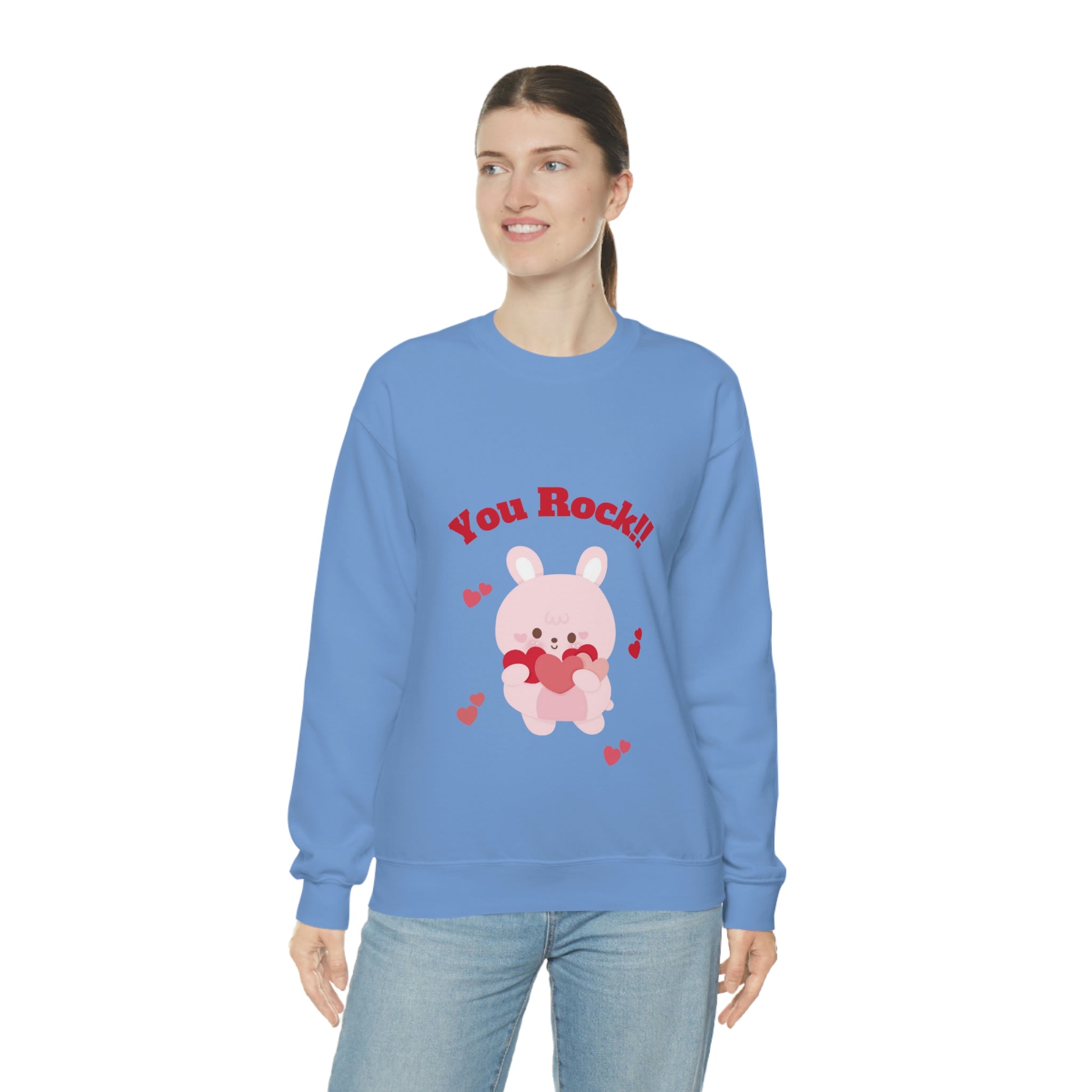 You Rock Unisex Heavy Blend™ Crewneck Sweatshirt