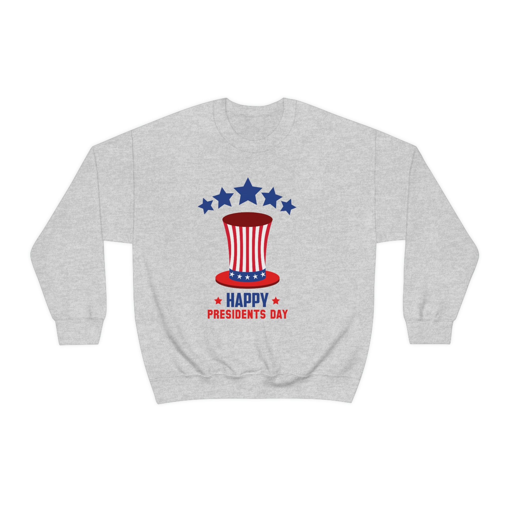 Happy President's Day Hat Unisex Heavy Blend™ Crewneck Sweatshirt