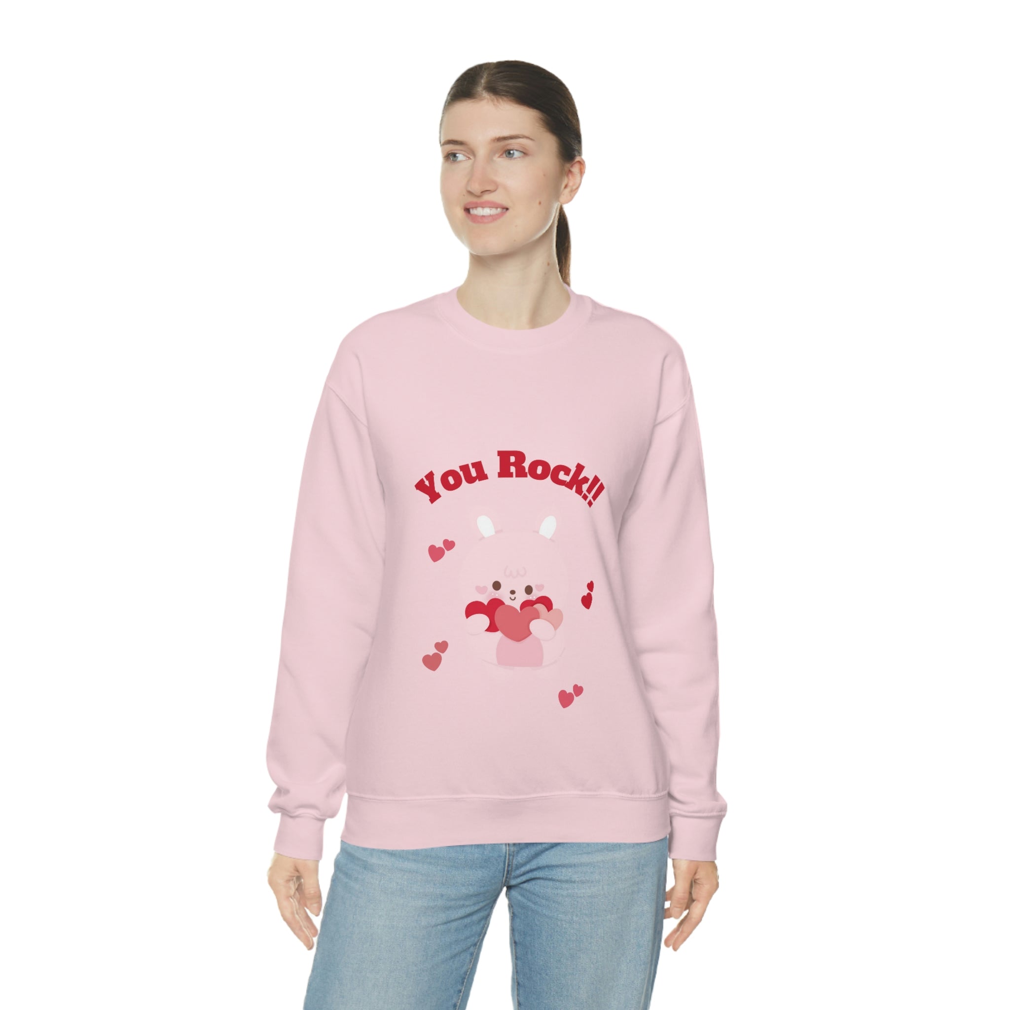 You Rock Unisex Heavy Blend™ Crewneck Sweatshirt