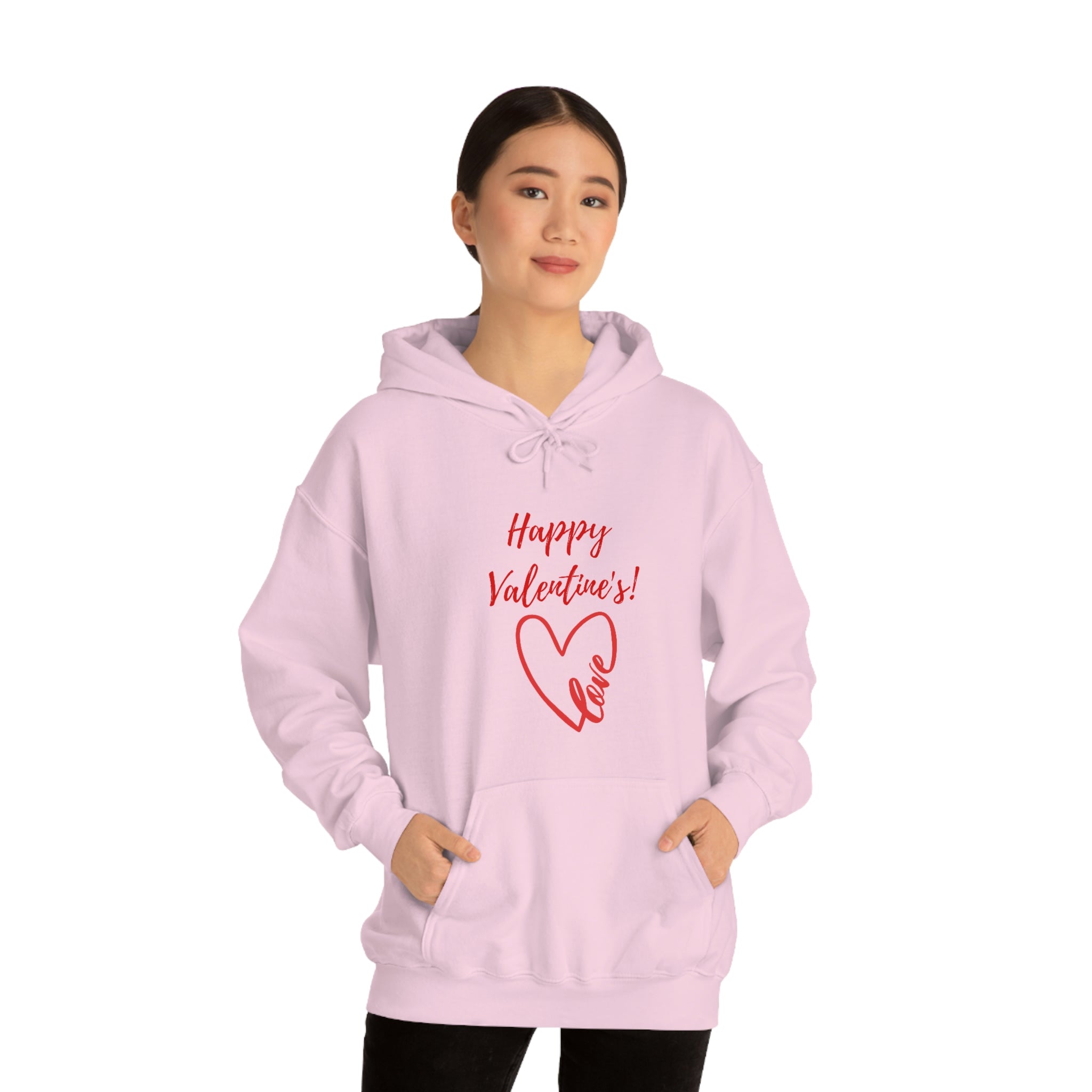 Happy Valentine's Love! Unisex Heavy Blend™ Hooded Sweatshirt