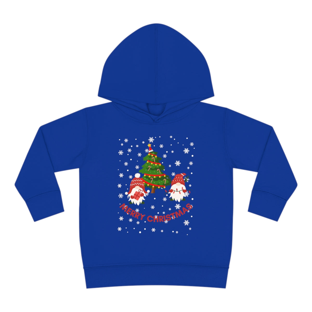 Merry & Bright Holidays ChristmasToddler Pullover Fleece Hoodie