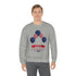 Happy President's Day Stars & Stripe Unisex Heavy Blend™ Crewneck Sweatshirt