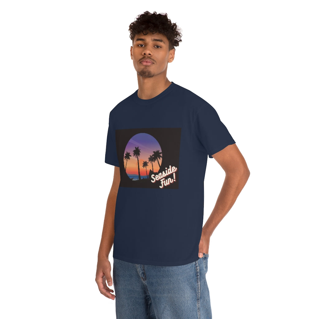 Seaside Fun Unisex Heavy Cotton Tee