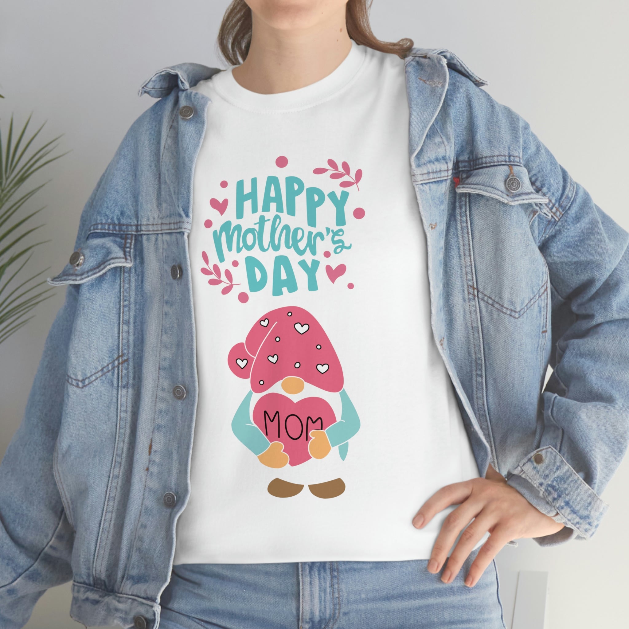 Happy Mother's Day Gnome Unisex Heavy Cotton Tee