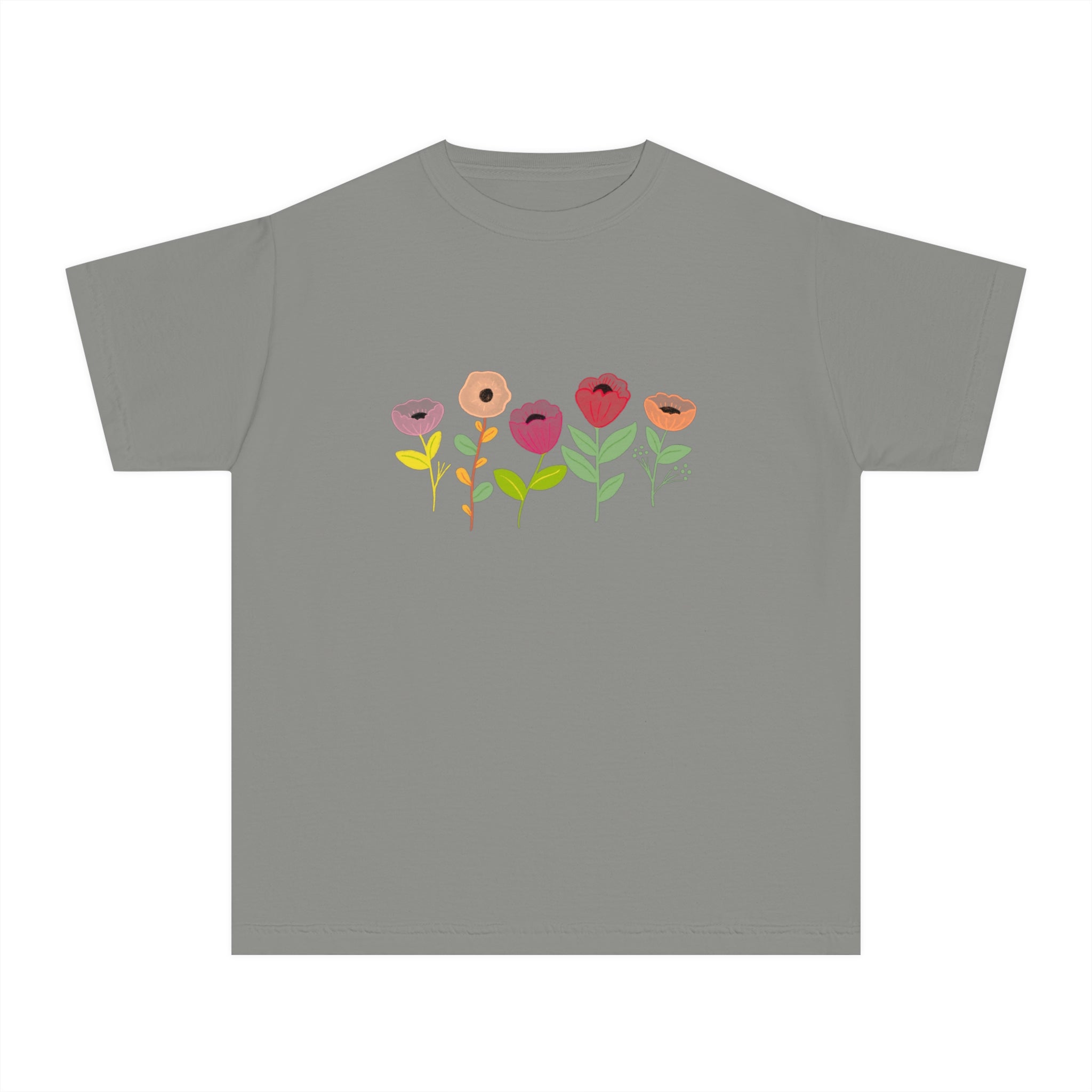Spring Flowers Youth Midweight Tee