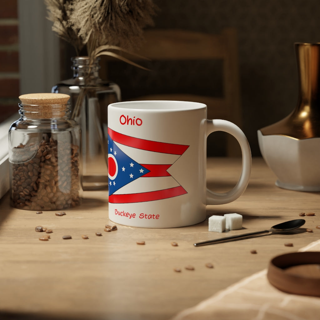 Ohio State Flag Jumbo Mug, 20oz