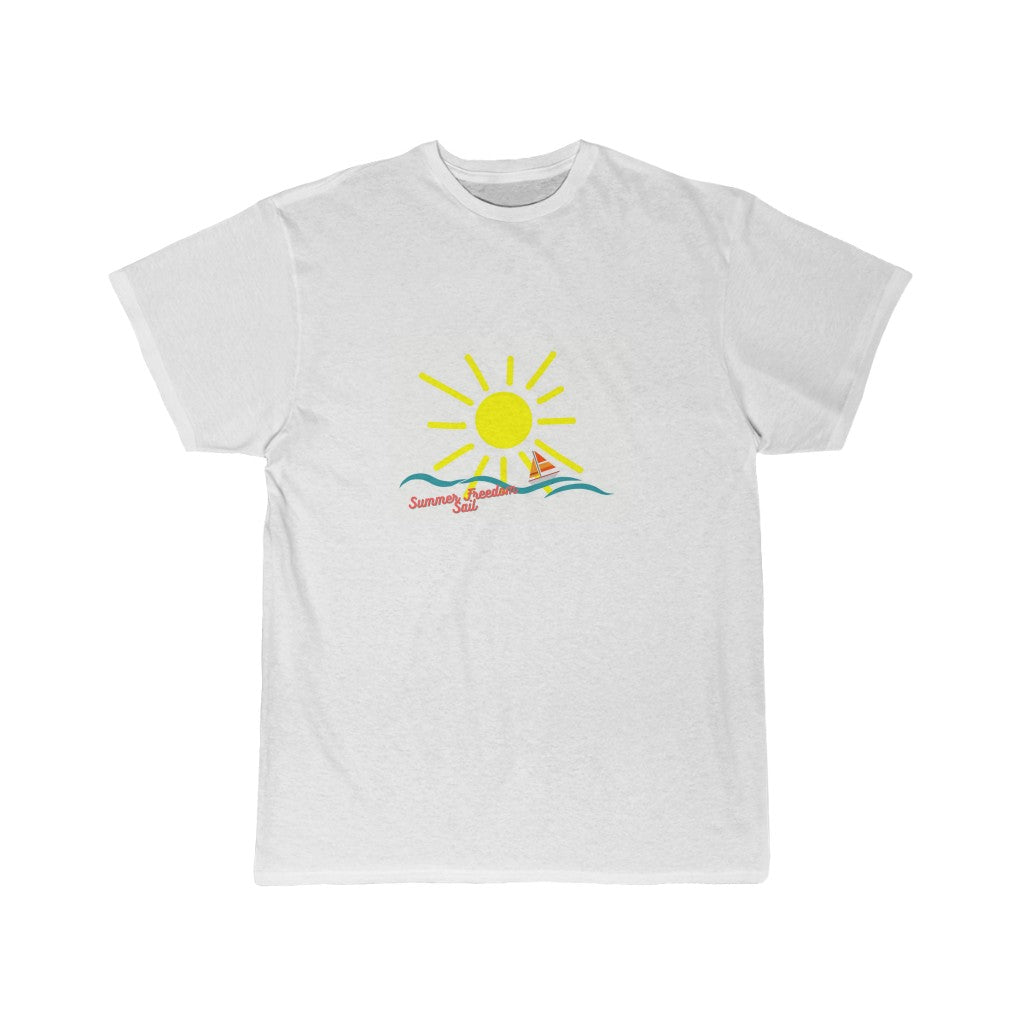 Summer Freedom Sail Men's Short Sleeve Tee