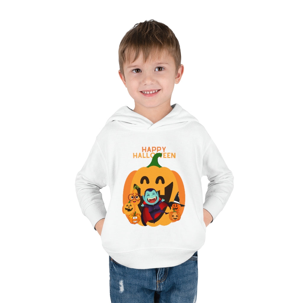 Count Vlad Happy Thanksgiving Toddler Pullover Fleece Hoodie