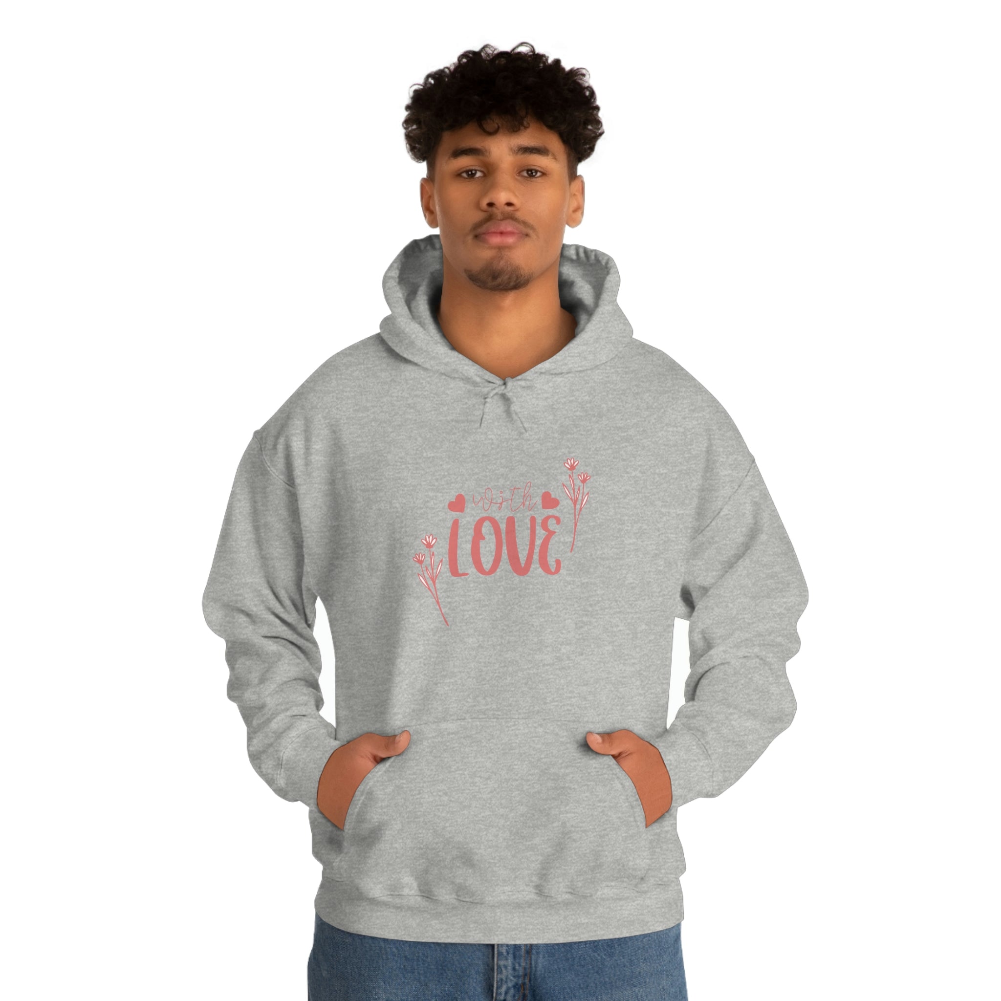 With Love Unisex Heavy Blend™ Hooded Sweatshirt