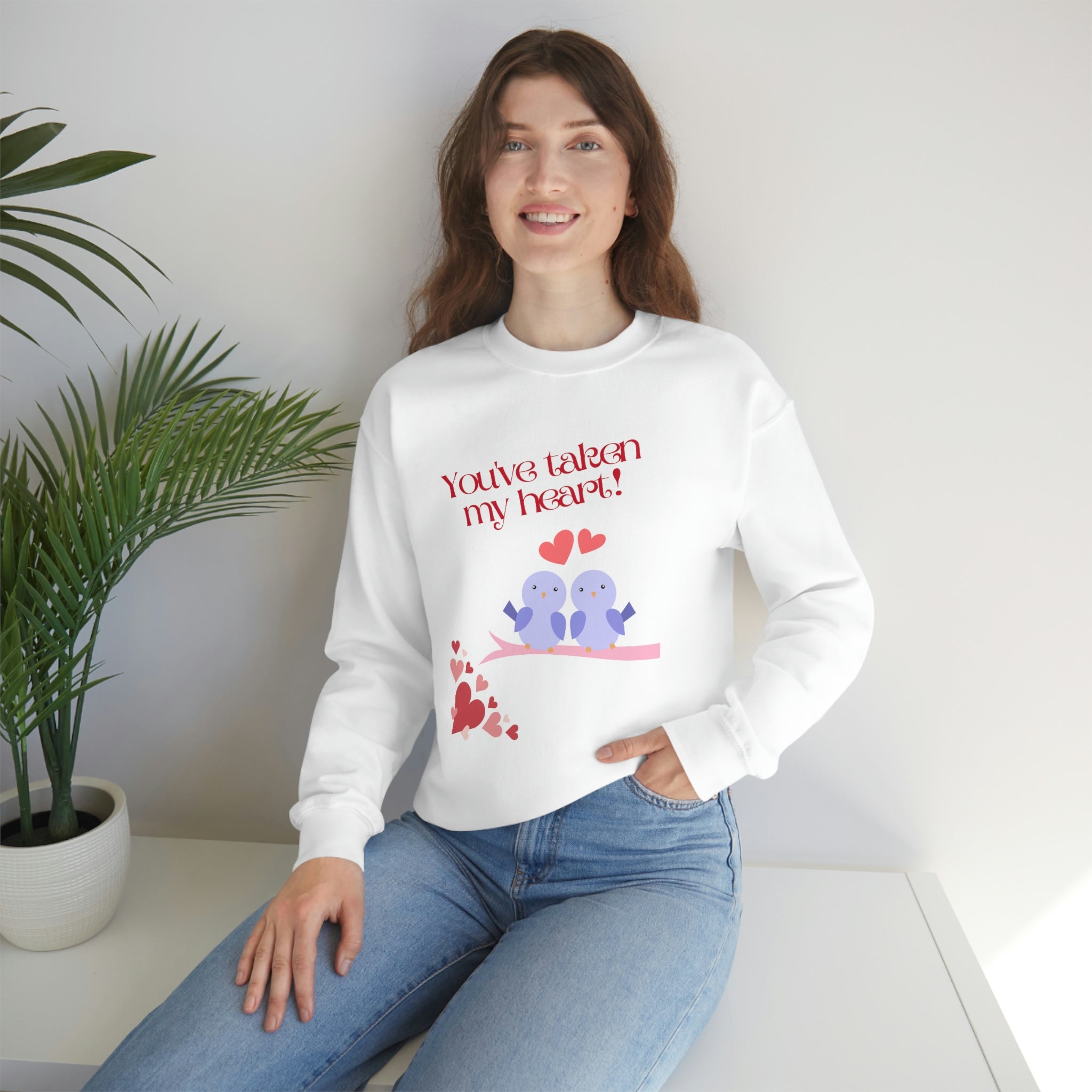 You've Taken My Heart! Unisex Heavy Blend™ Crewneck Sweatshirt