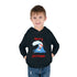 Surfing Santa Toddler Pullover Fleece Hoodie