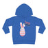 Happy Easter Day Bunny Toddler Pullover Fleece Hoodie