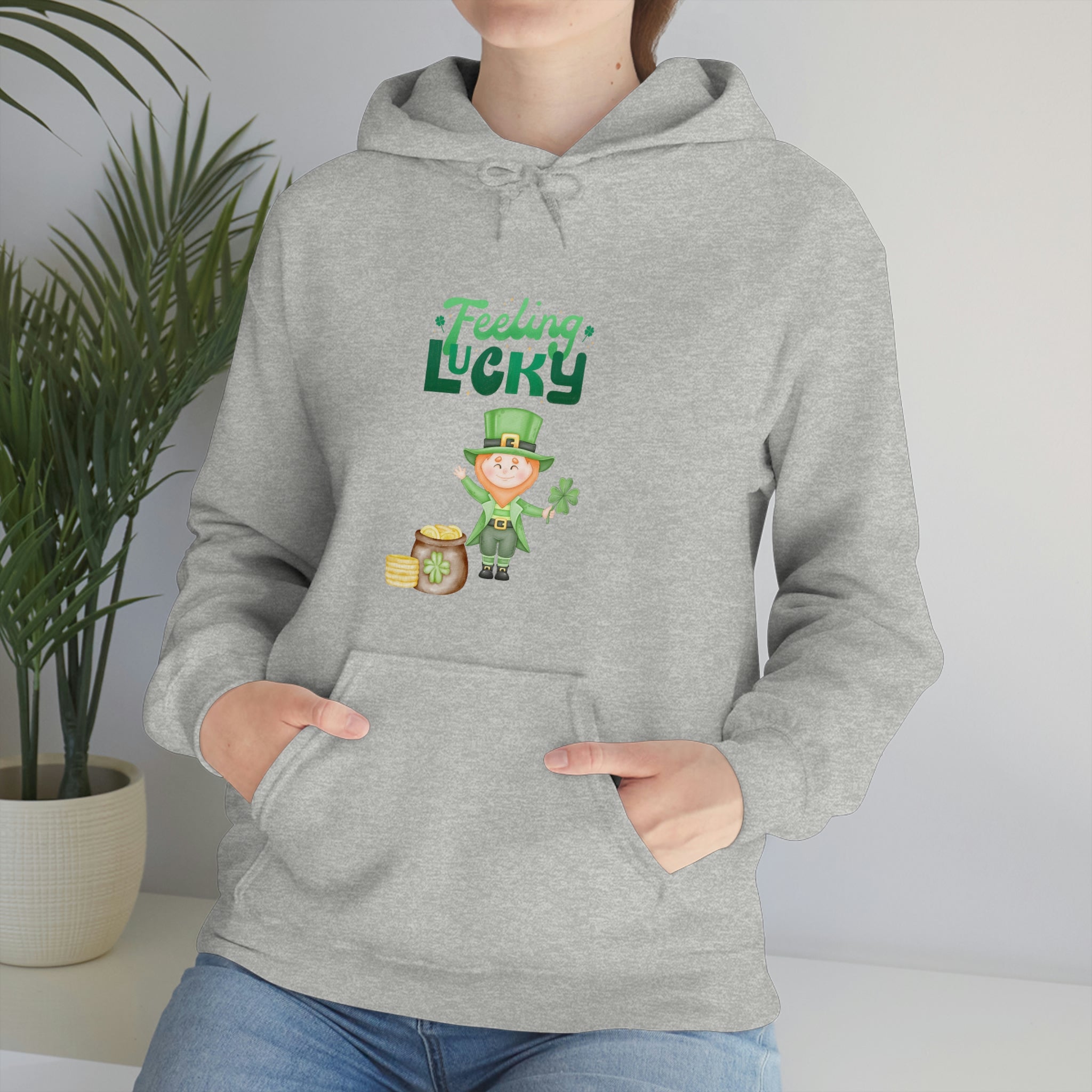 Feeling Lucky Unisex Heavy Blend™ Hooded Sweatshirt