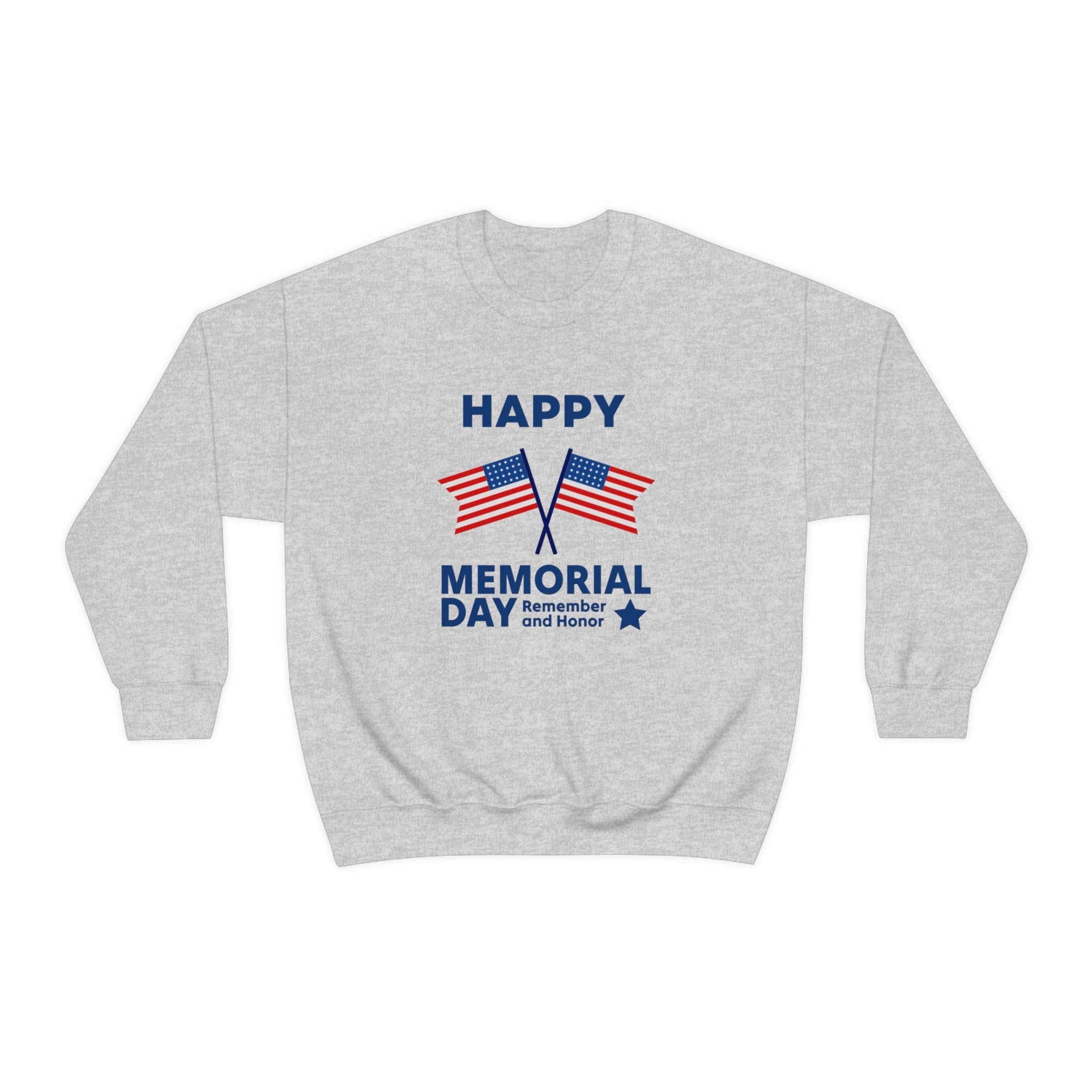 Happy Memorial Day Unisex Heavy Blend™ Crewneck Sweatshirt