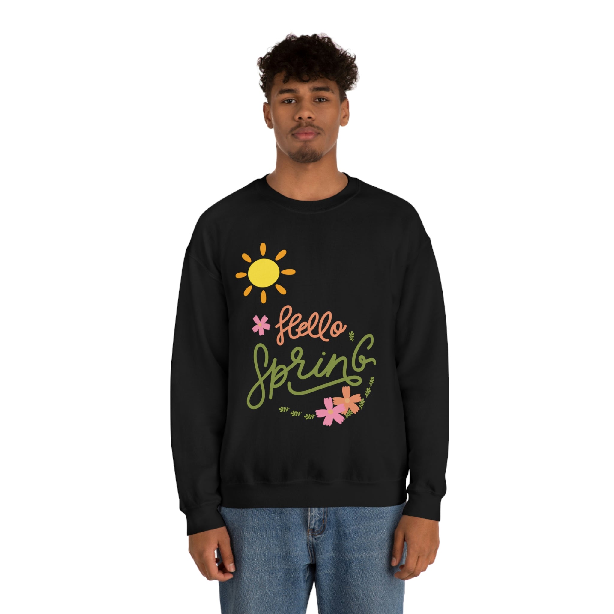 Spring Sunshine Unisex Heavy Blend™ Crewneck Sweatshirt