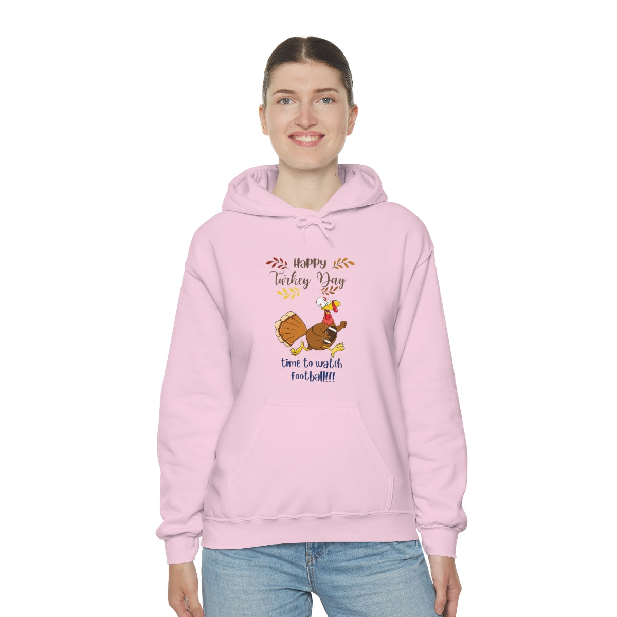 Happy Turkey Day Unisex Heavy Blend™ Hooded Sweatshirt