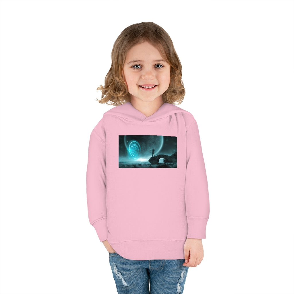 Mystical Moon Toddler Pullover Fleece Hoodie