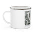 Merry Christmas Enamel Camping Mug