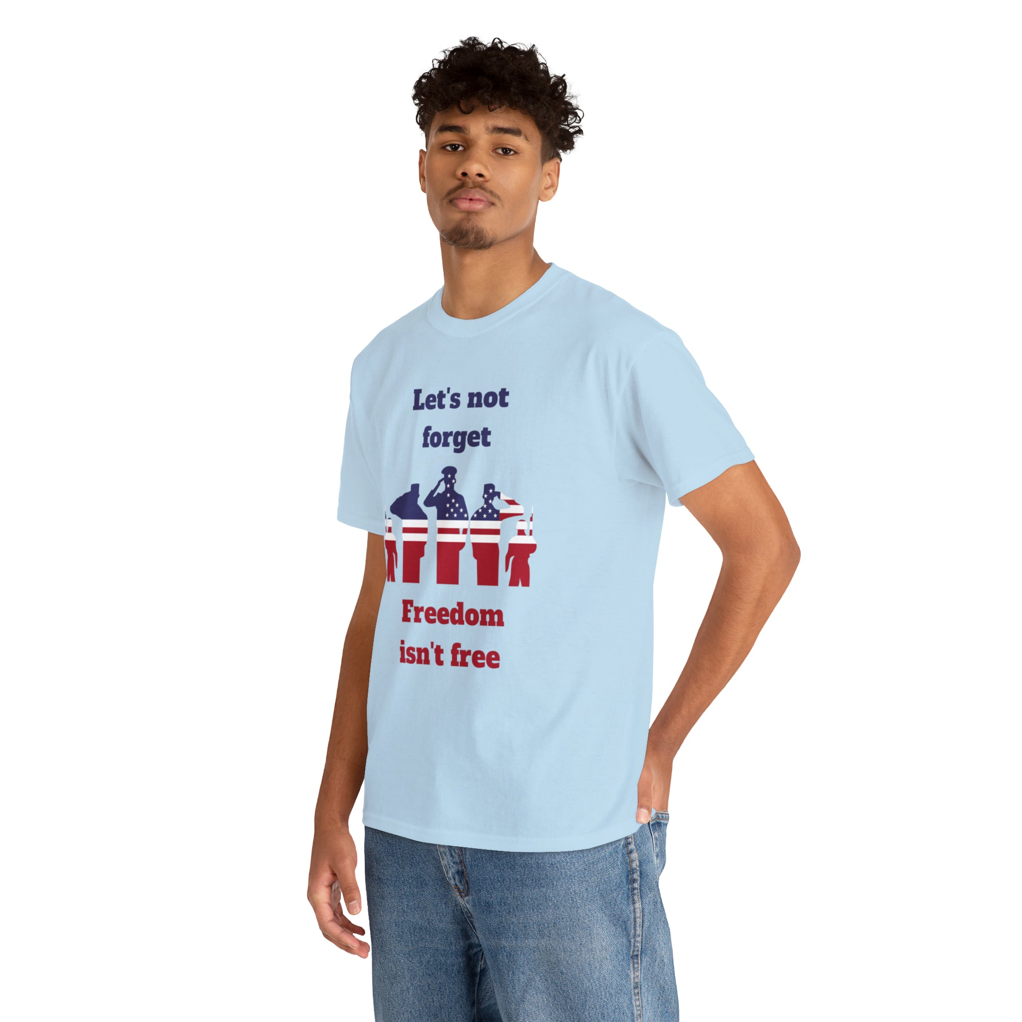 Memorial Day Freedom Is Not Free Unisex Heavy Cotton Tee