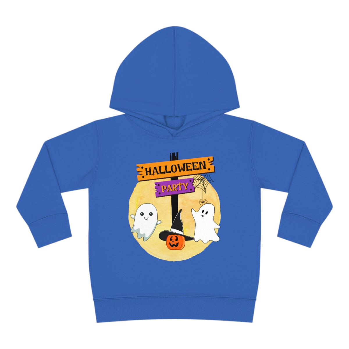 Halloween Party Toddler Pullover Fleece Hoodie